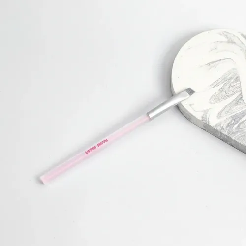 Brocha Gelatina Rosa Para Cejas Paris Night Maquillaje Rosa