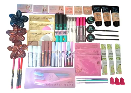 Mega Kit Maquillaje Skin Care 60 Art Emprender Por Mayor