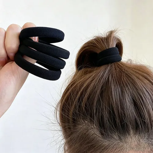 52pz Banda Cabeza Elástica Diadema Y Cabello Pelo Scrunchies Multicolor