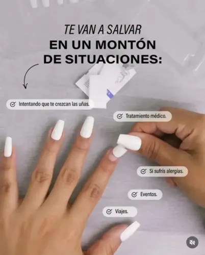 Press On Tips Autoadhesivo Oval Cherimoya Verde Lisa