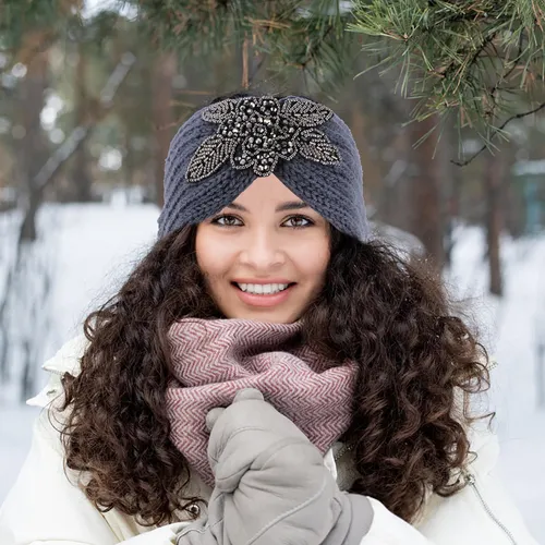 4 Diademas De Diamantes Anchas De Moda Para Cabello