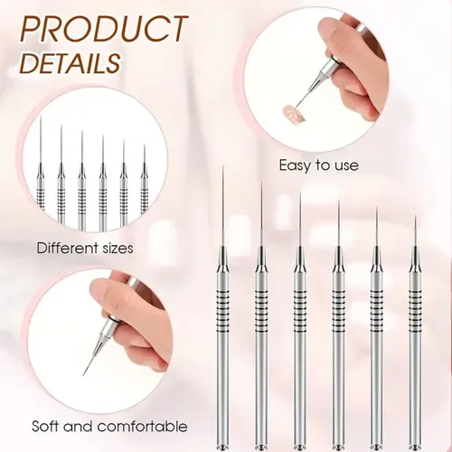 Set De Pinceles Para Decorar Uñas Y Diseño