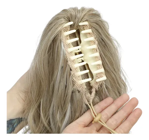 Extensiones De Cabello Rizado En Forma De Cola De Caballo De