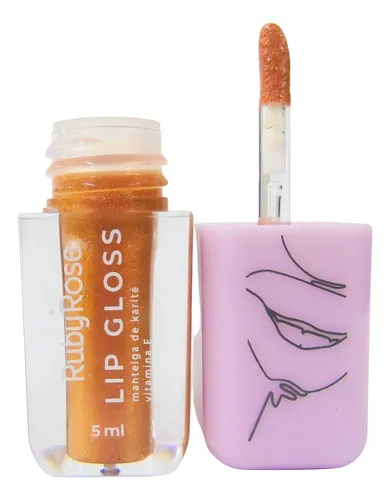 Brillo de labios Ruby Rose Firefly, 5 ml