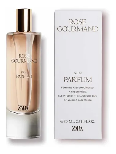 Perfume Zara Rose Gourmand Mujer Eau De Parfum Spray 80ml Floral Dulce
