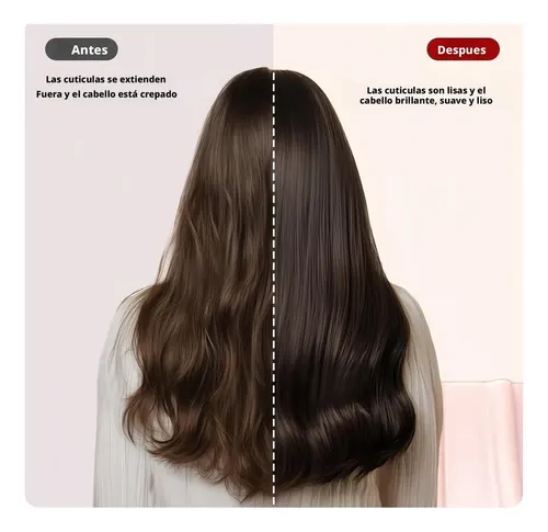 Roll Straight Doble Uso Eléctrico Peine Wireless Curl Stick