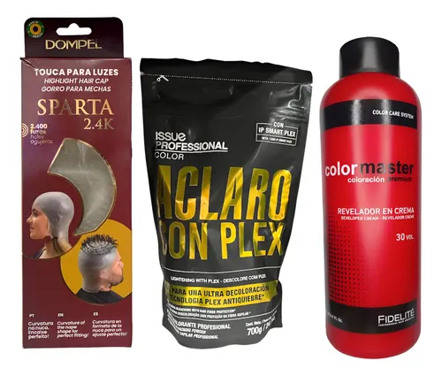 Combo Polvo Issue Plex + Oxidante Fidelite + Gorro Sparta