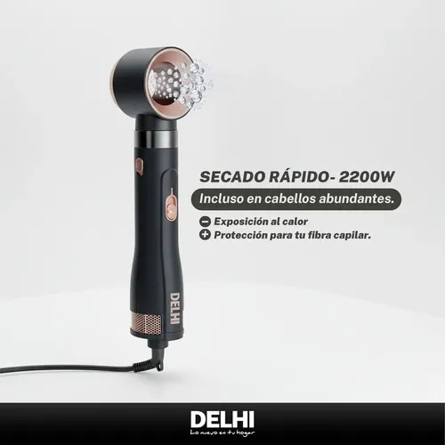 Secador De Pelo 6 En 1 Delhi 2200w Profesional Accesorios