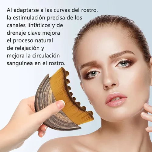 Lymphatic Contour Face Brush, Herramientas For Masajes