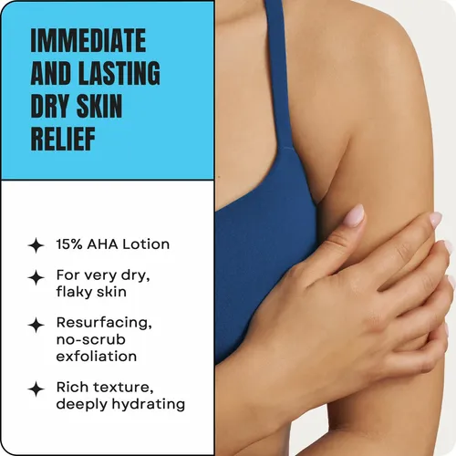 \ Crema Corporal De Cura Intensiva Amlactina, Hidratante De 12