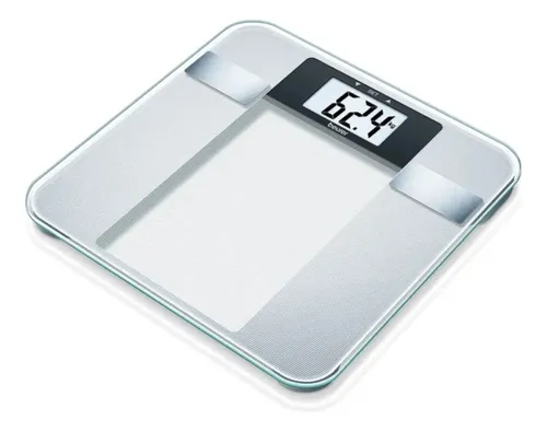 Beurer Bg-13 Bascula De Diagnostico Lcd Pantalla Xl Color Gris Claro