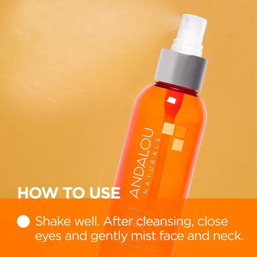 Tónico Facial Andalou Naturals Clementine Plus C 180 Ml