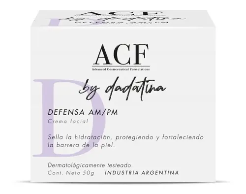 Crema Facial Acf By Dadatina Defensa Am/pm X 50 G