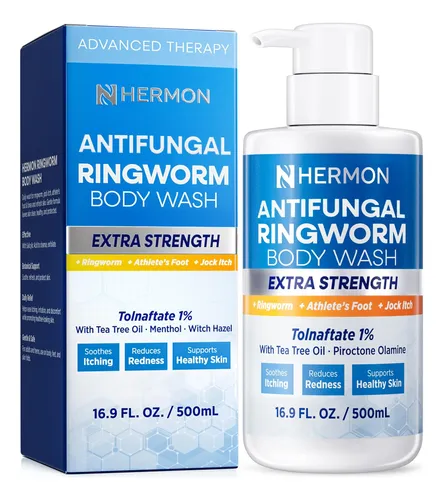 Gel De Baño Antimicótico Hermon Con 1% De Tolnaftato, 500 Ml