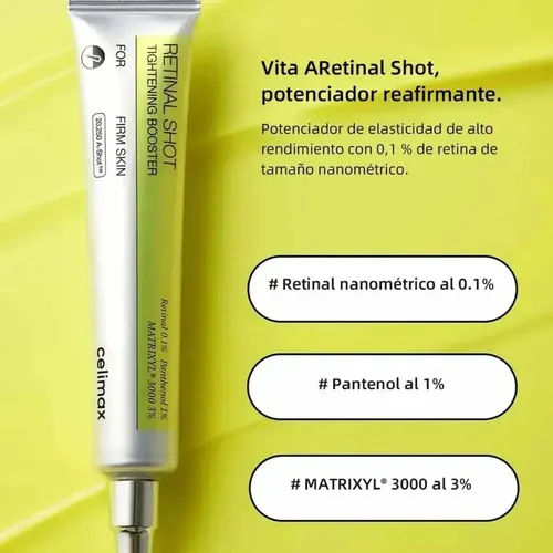 A+b Potenciador Reafirmante Vita Retinal Shot, Con Reti Zxl