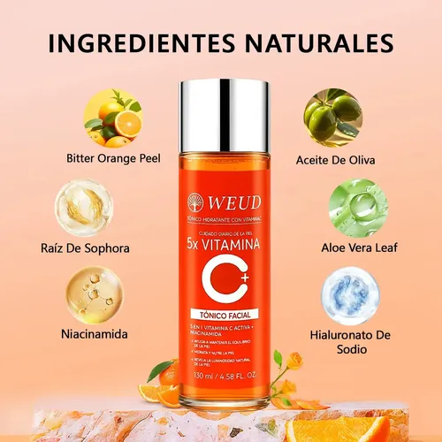 Z0q. 2pz Tónico Antioxidante Iluminador Facial Vitamina C