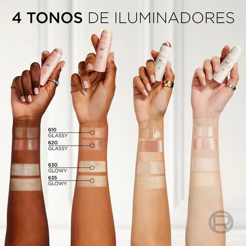 Iluminador En Barra Loreal Paris Lumi Le Glow Highlighter