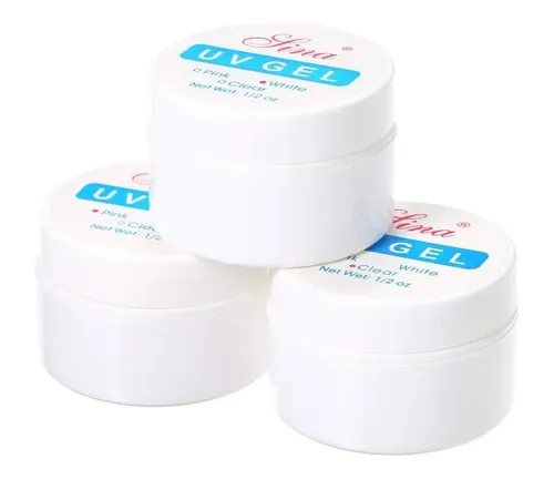 3 Gel Uv Esculpidas Kaping Clarificador Moldes Dorados Geles
