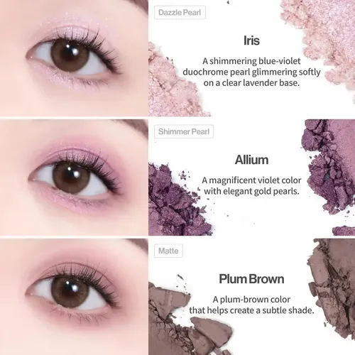 Unleashia Glitterpedia Eye Palette Maquillaje Sombras Ojos No. 4 All Of Lavender Fog