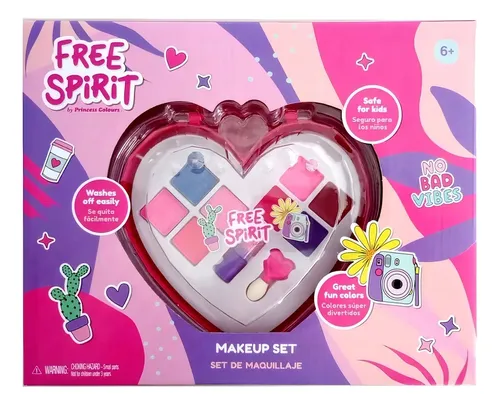 Set de Maquillaje Infantil Hipoalergénico Multiscope con Diseño Corazón