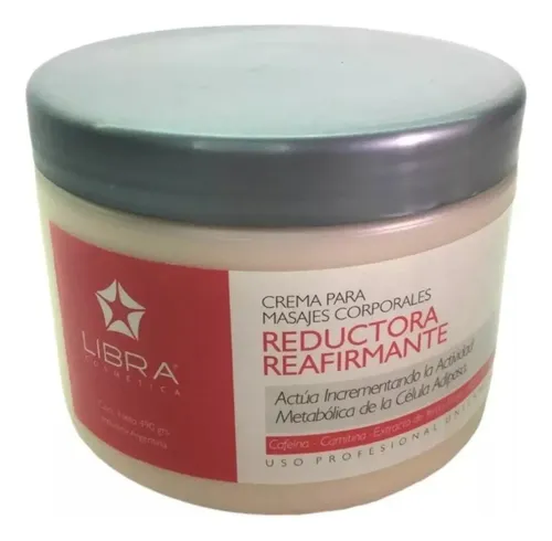 Libra Crema Para Masajes Reductora Reafirmante 490g