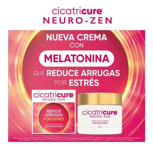 Cicatricure Neuro-zen Crema Antiarrugas Con Melatonina 50g