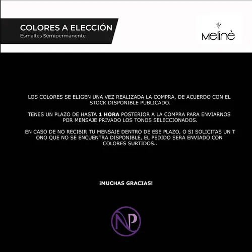 Kit Meline X69 Esmaltes Semipermanentes Gel Uv