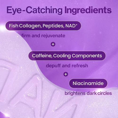 Parche Para Ojos Numbuzin No.9 Nad+ Colágeno Para Ojeras