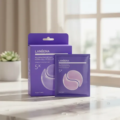 Lanbena Parches Ojos Retinol Rejuvenecedores X 14 Unidades