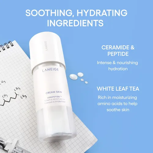 Milky Toner Laneige Cream Skin Ceramide Peptide 80 Ml
