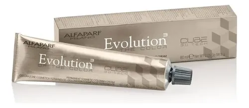 Tintura Alfaparf Evolution X 60 Gr Tono A Eleccion 9 Rubio Clarísimo