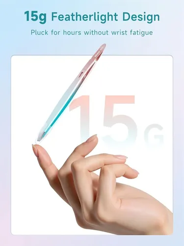 Pinza Profesional Acero Inoxidable Para Cejas Y Vello