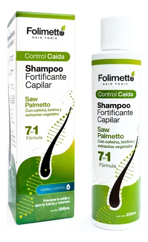 Shampoo De Saw Palmetto Para Caída Pelo Alopecia Dht Blocker