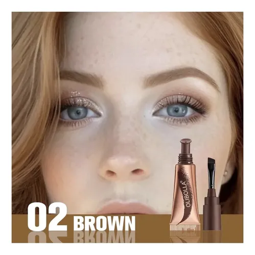 Feicuiyun-gel De Tinte Para Cejas Con Curva Pequeña.