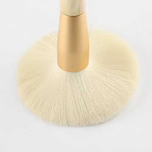 10 Pinceles De Maquillaje De Jade Con Mangos Degradados