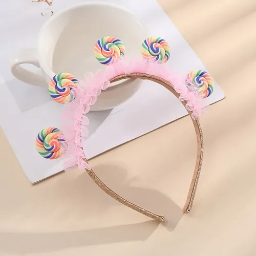 ..colorida Diadema Con Forma De Piruleta Para Carnavales.. Shape 2