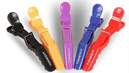 Pinzas Cocodrilo Grande Peluqueria Peinado Corte X6 U