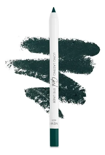 Lápiz Delineador De Ojos En Gel Lamel No Smudge Verde