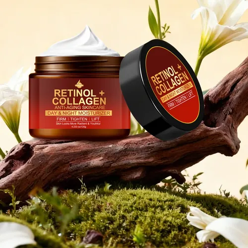 Crema Antiedad Retinol + Colágeno – Firmeza Y Lifting