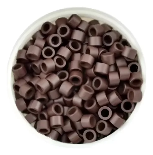 Microrings Comunes Para Extensiones Cortinas De Cabello X500