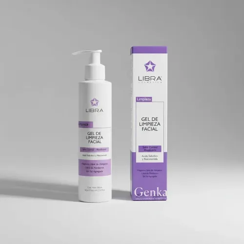 Gel Limpieza Libra 200ml Piel Grasa Control Sebo Y Brillo Grasa Día/noche