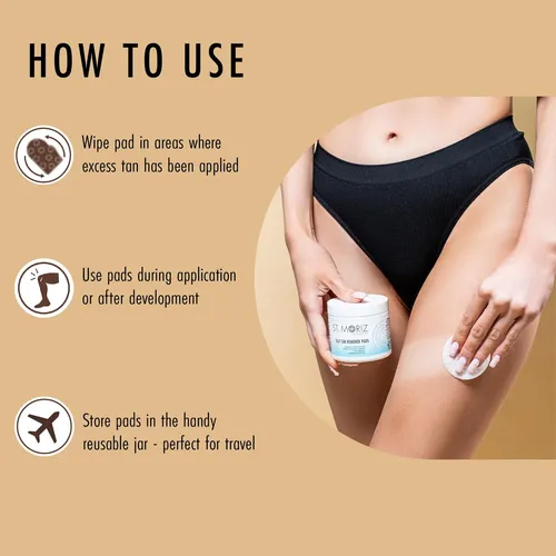 Toallitas Removedoras De Bronceado St. Moriz 60 Unidades Veg