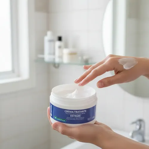 Crema Tratante Para Mejorar Aspecto De Estrías X 250cc