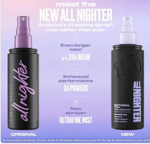 Urban Decay All Nighter Waterproof 24 Hs Spray Fijador 30 Ml