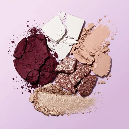 Sombras Para Ojos Paleta 18 Colores Malva Vino Maquillaje