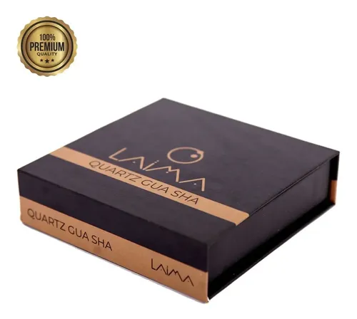 Guasha Rosa Cuarzo Masajeador Facial Corporal Laima