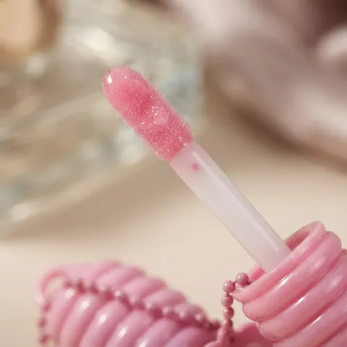 Lip Gloss Pink21 Honey Con Llavero Brillo Labial