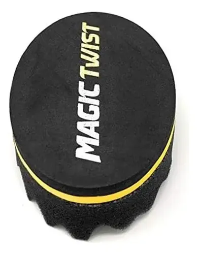 Esponja Para Cepillo De Pelo Black Ice Magic Twist Mtw002 Negro.