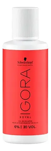 Ox Loção Ativadora Schwarzkopf Igora Royal 20 Volumes 60ml