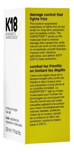 Oleo Capilar K18 Reparacion Molecular Aceite 30 Ml 3c